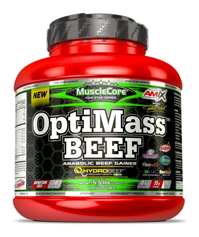 Optimass hydrobeef gainer 2500 g