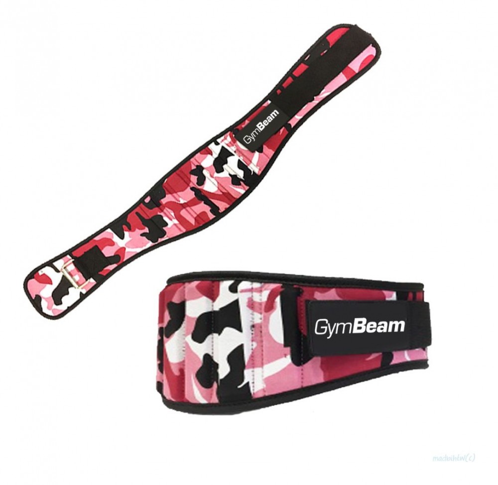 Dámský fitness opasek Pink Camo 