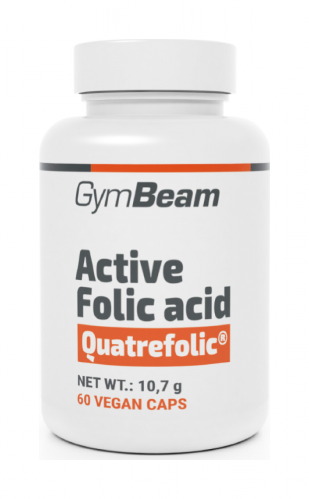 Active Folic acid (vitamín B9) 60 kaps.