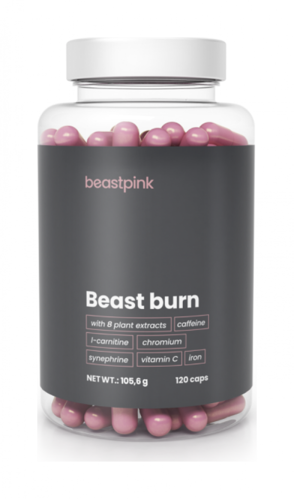 Beast burn - BeastPink 120 kaps.