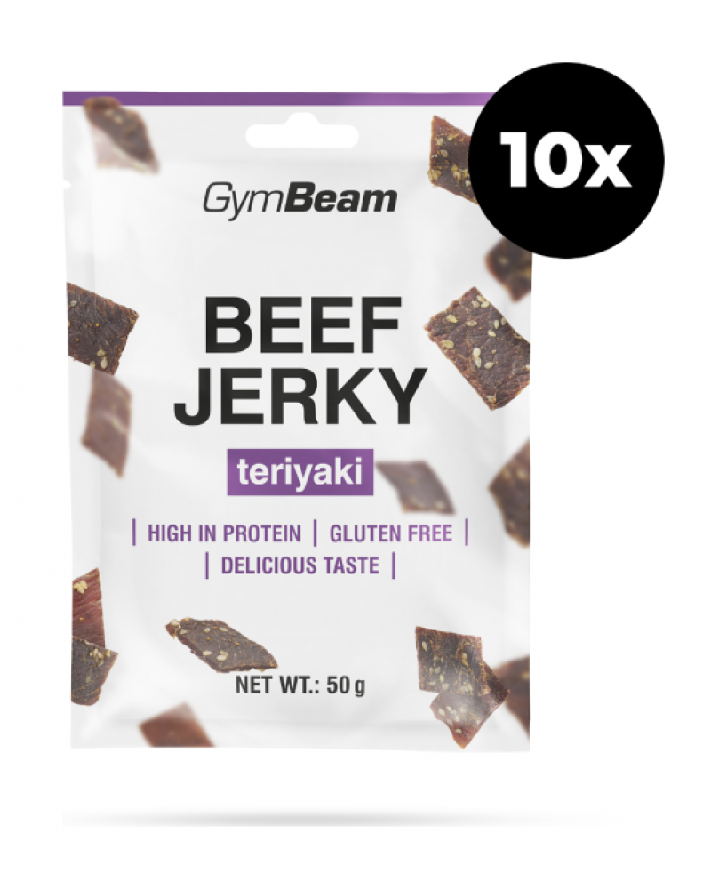 Sušené maso Beef Jerky 10 x 50 g
