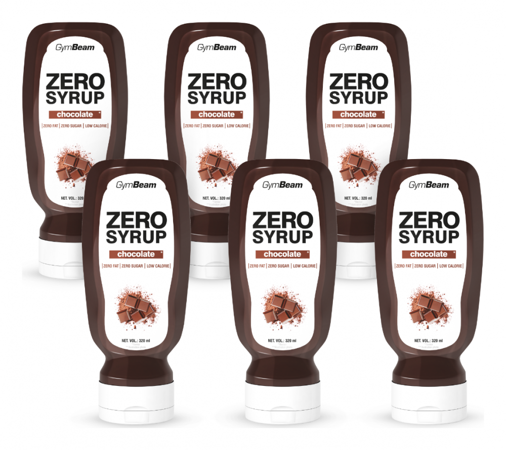 ZERO SIRUP čokoláda 6 x 320 ml