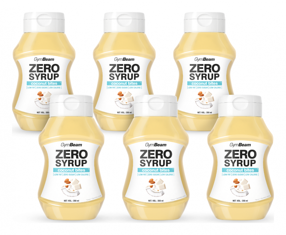 ZERO SIRUP coconut bites 6 x 350 ml