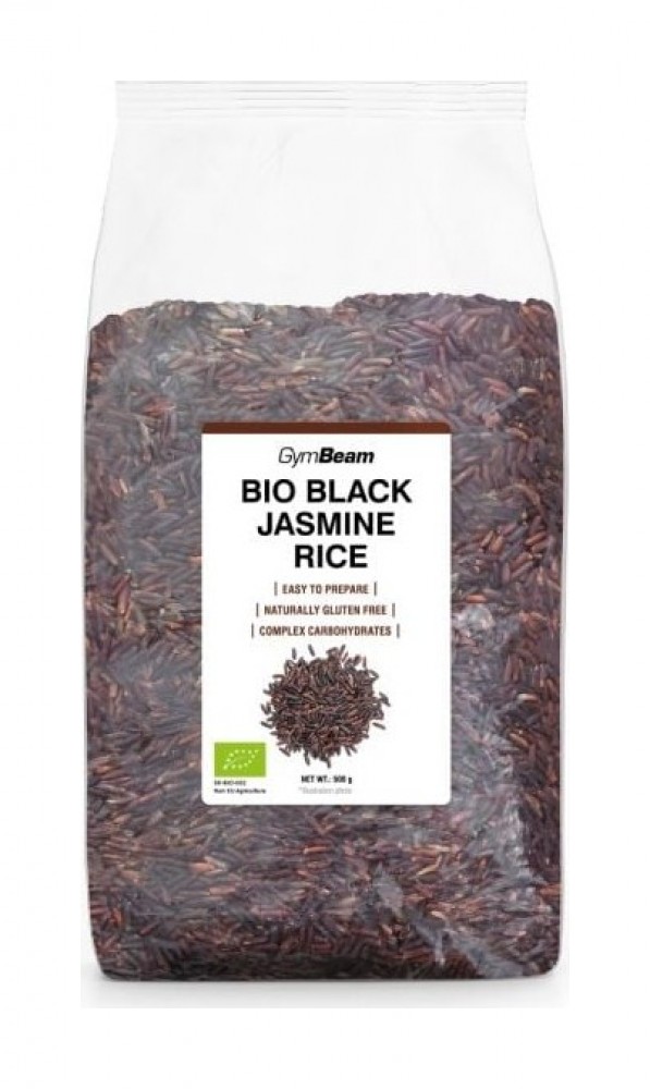 BIO Rýže jasmínová černá (neloupaná) 500 g