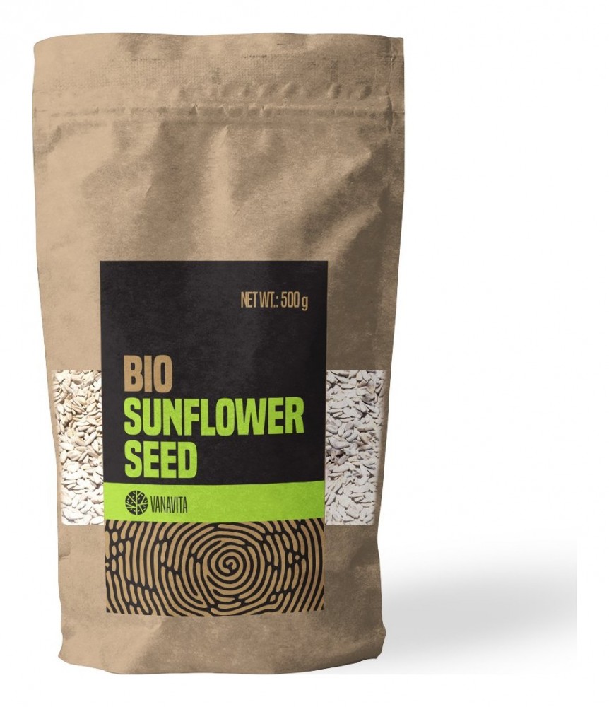 BIO Slunečnicová semínka - VanaVita 500 g
