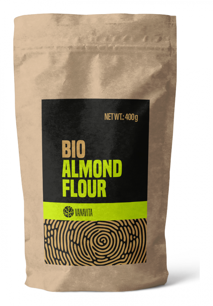 BIO Mandlová mouka - VanaVita 400 g