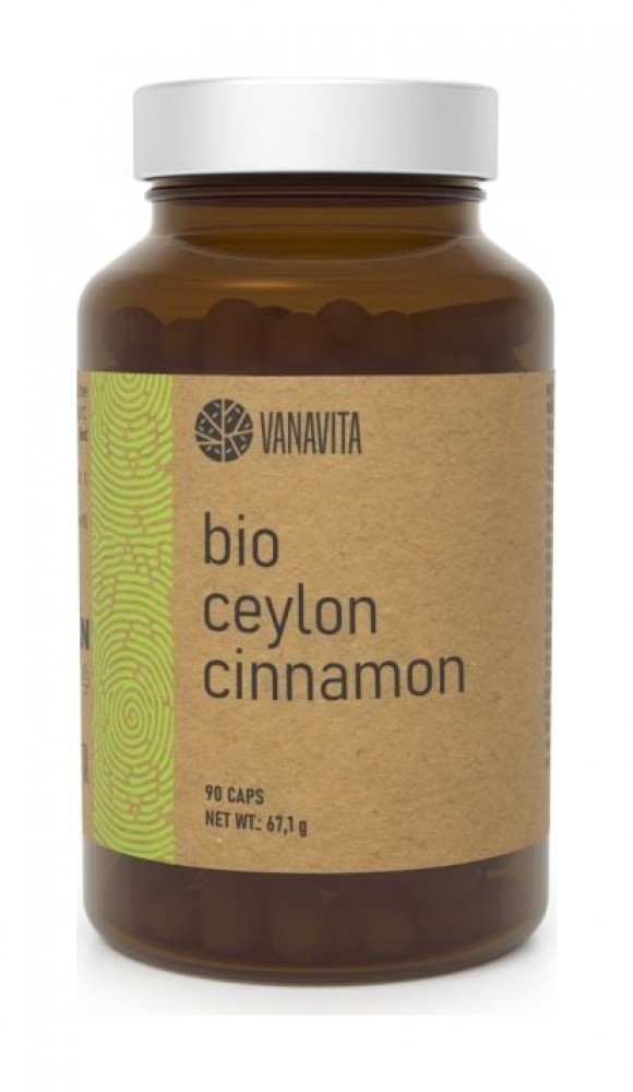 BIO Skořice cejlonská - VanaVita 90 kaps.