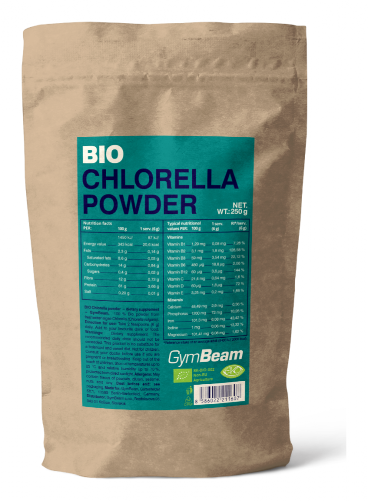 BIO Chlorella prášek 250 g