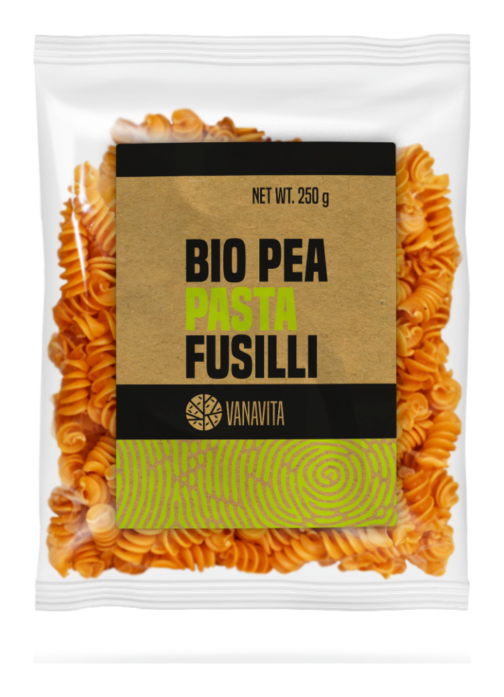 BIO Hrachové těstoviny - vřetena - VanaVita 250 g