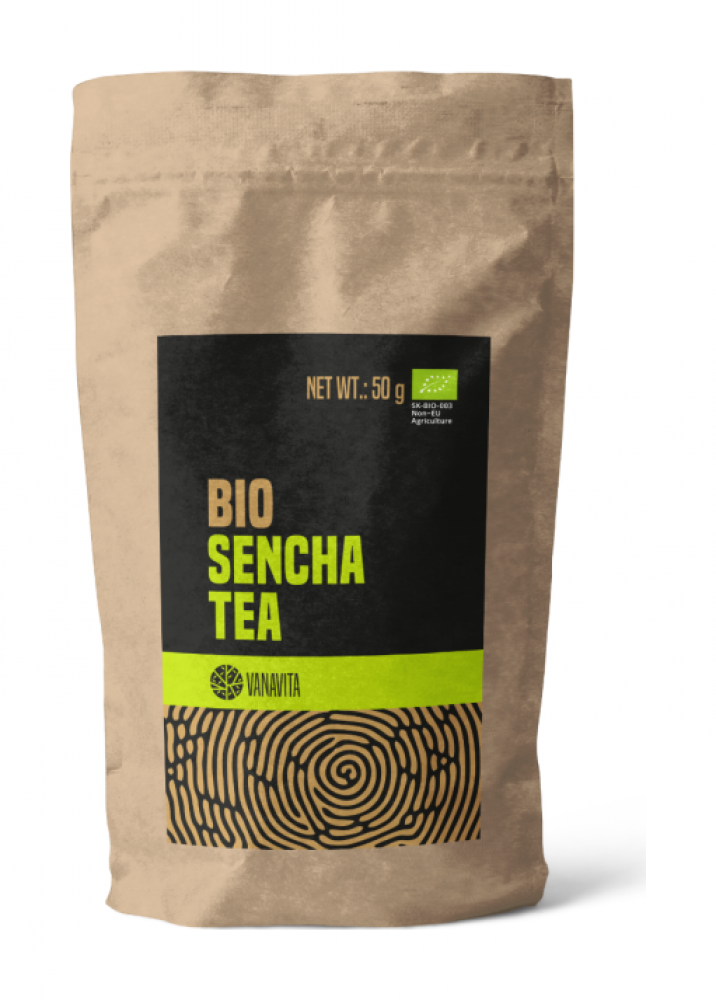 BIO Zelený čaj - Sencha - VanaVita 50 g