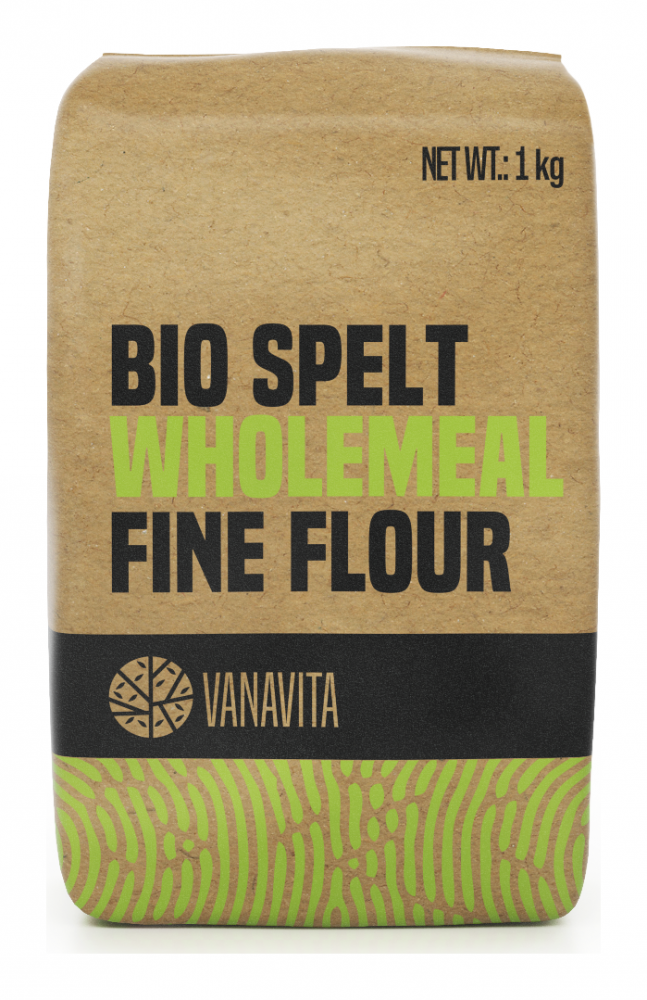 BIO Špaldová mouka celozrnná hladká - VanaVita 1000 g