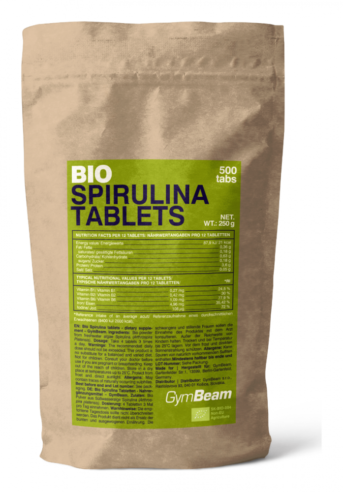 BIO Spirulina  500 tbl