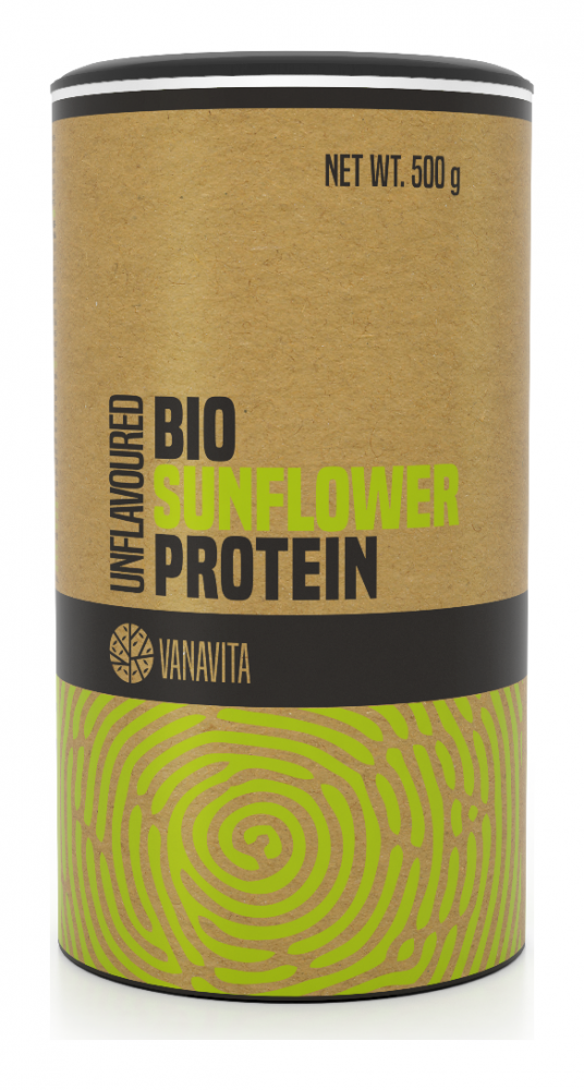 BIO Slunečnicový protein - VanaVita 500 g