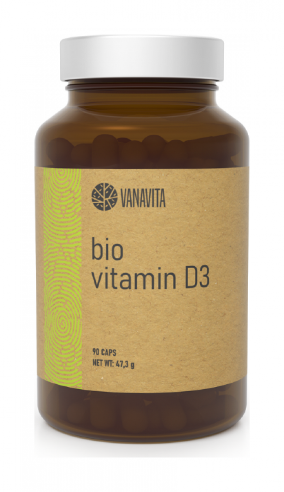 BIO Vitamín D3 800 IU - VanaVita 90 kaps.