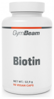 Biotin (vitamín B7) 90 kaps. 