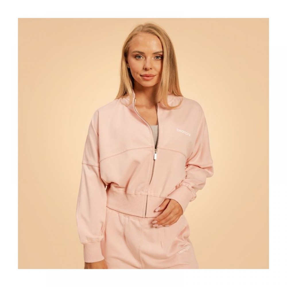 Dámská mikina Zip-Up Bliss Pink - BeastPink 