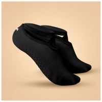 Ponožky Grip Yoga Black - BeastPink  
