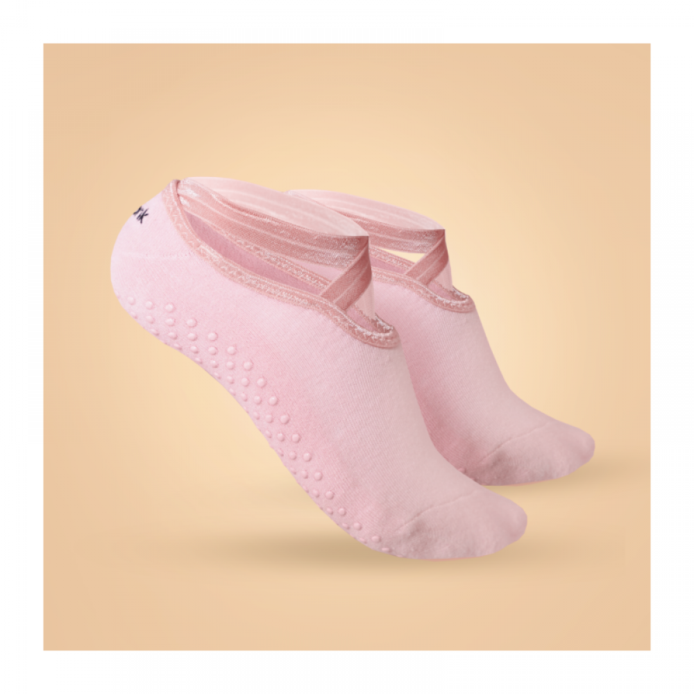 Ponožky Grip Yoga Pink - BeastPink 