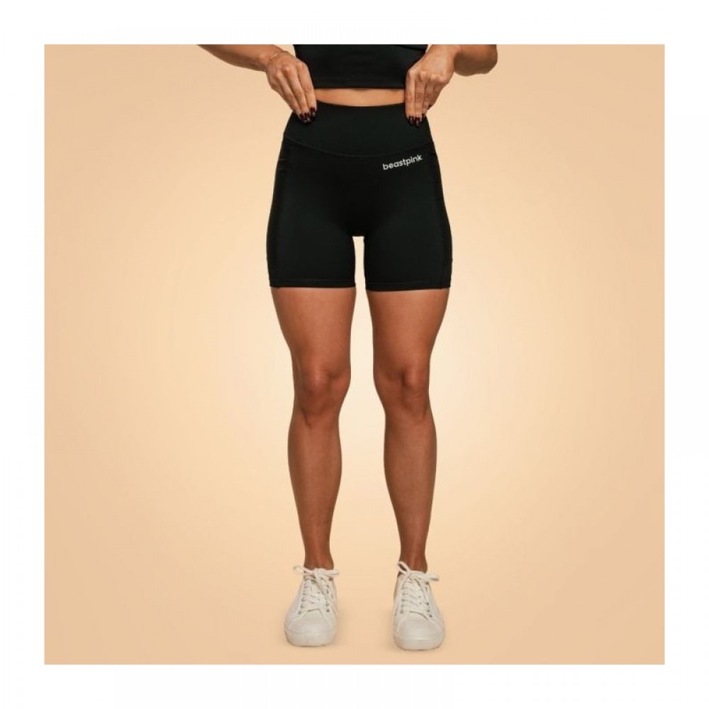 Dámské šortky Breeze Black - BeastPink 