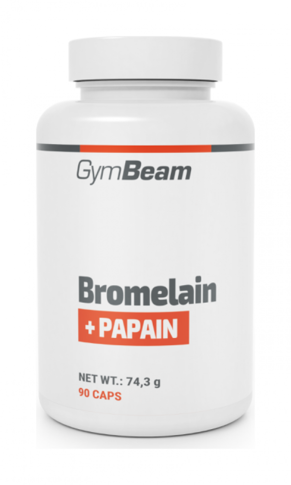 Bromelain Papain 90 kaps.