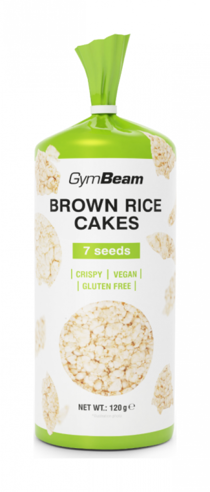 Hnědé rýžové chlebíčky 