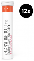 L-karnitin 1000 mg šumivý 12 x 20 tab 