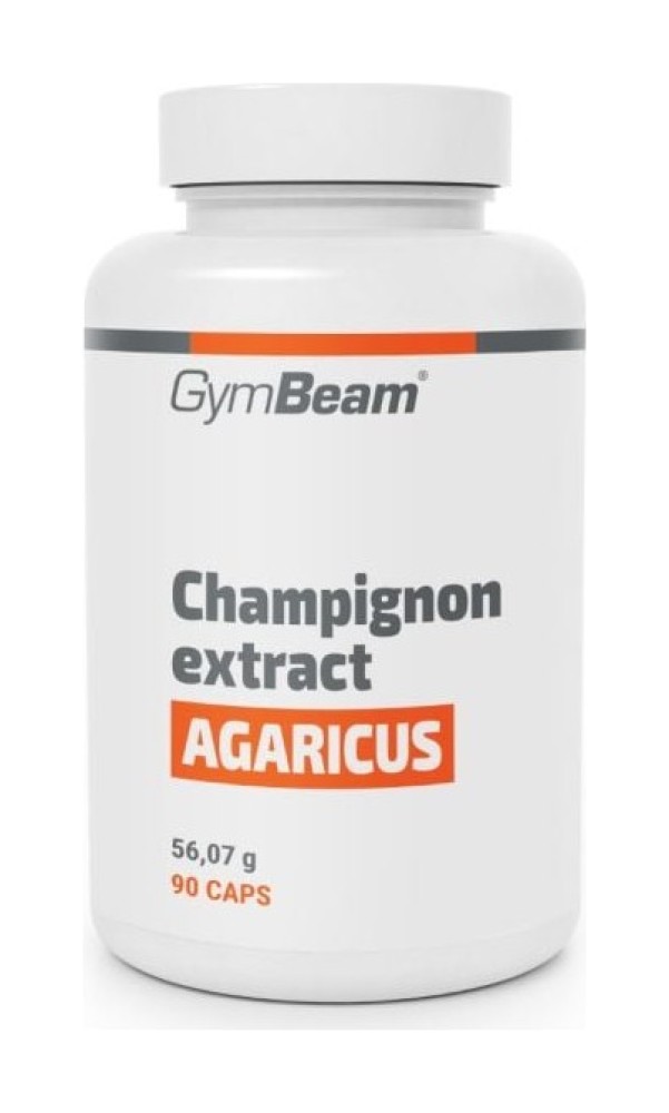 Žampion (Agaricus) extrakt s 20 % polysacharidů a 10 % beta-glukanů 90 kaps.
