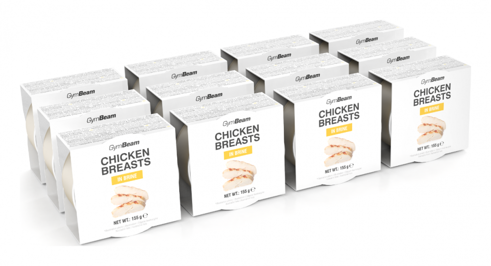 Kuřecí prsa ve vlastní šťávě 12 x 155 g