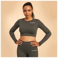 Dámský top Hyper Crop Top Shadow - BeastPink  