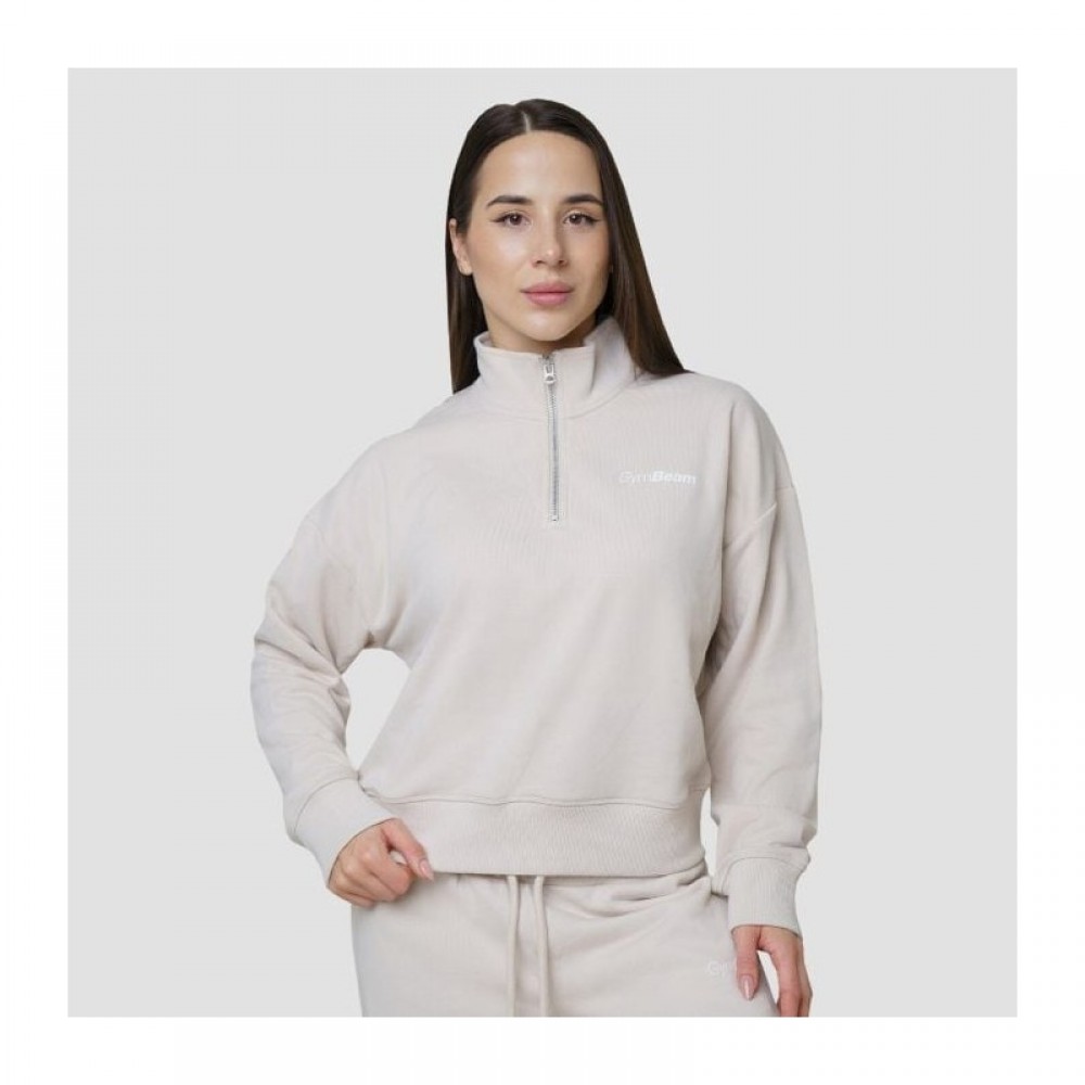 Dámská mikina Agile 1/2 Zip Desert 