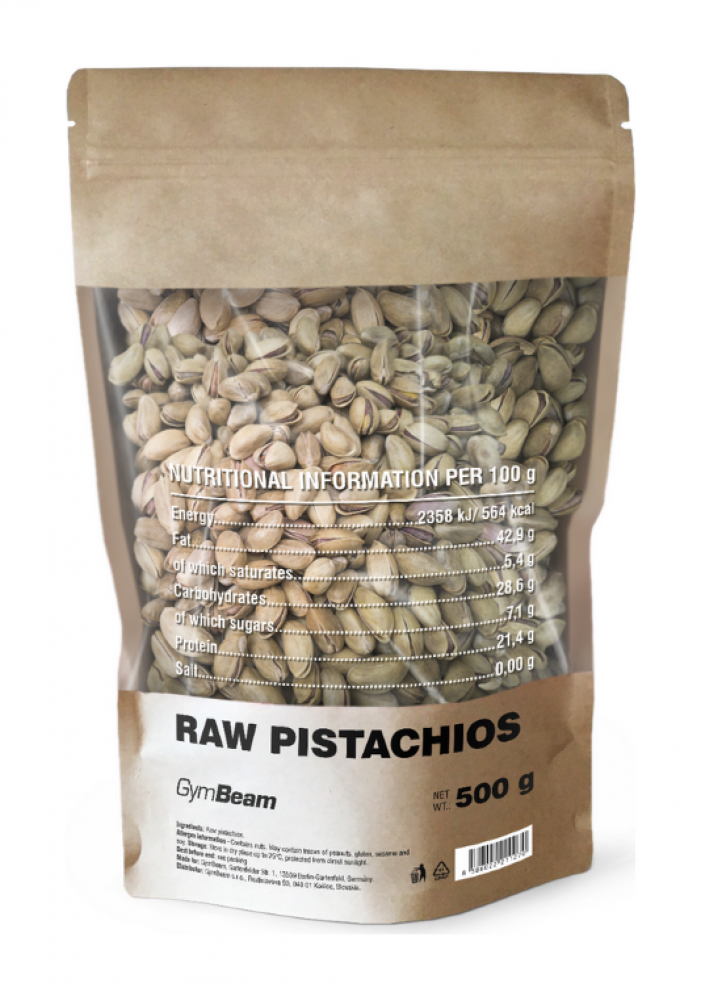 Neloupané pistácie 500 g
