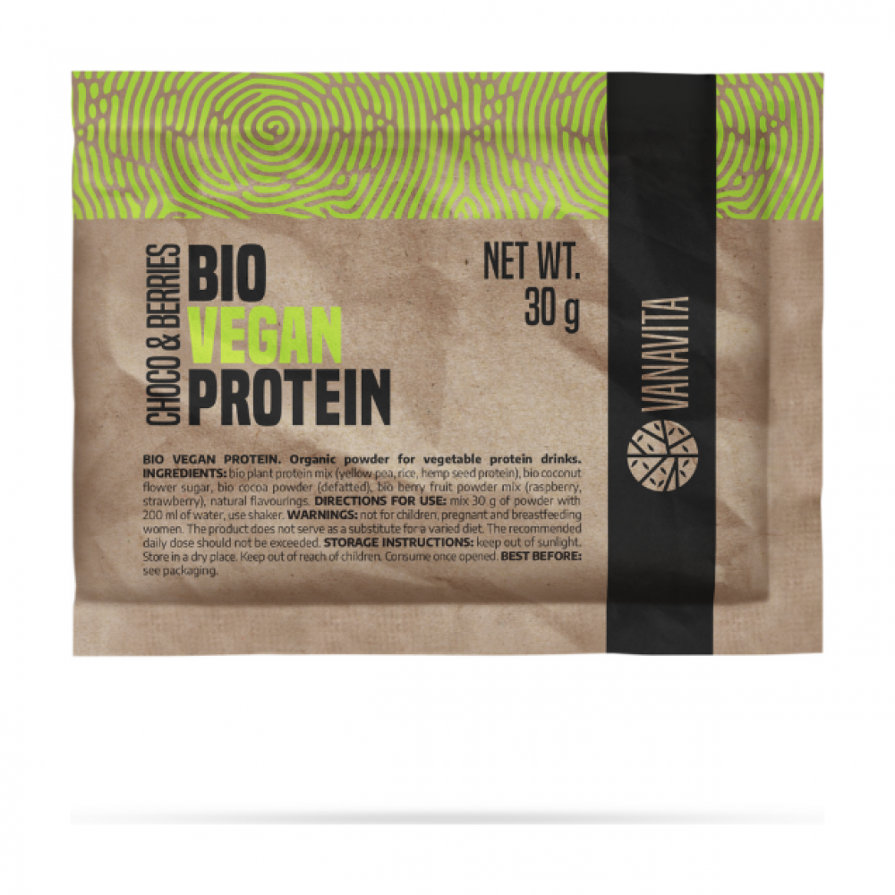 Vzorek Bio Vegan Protein - VanaVita 30 g