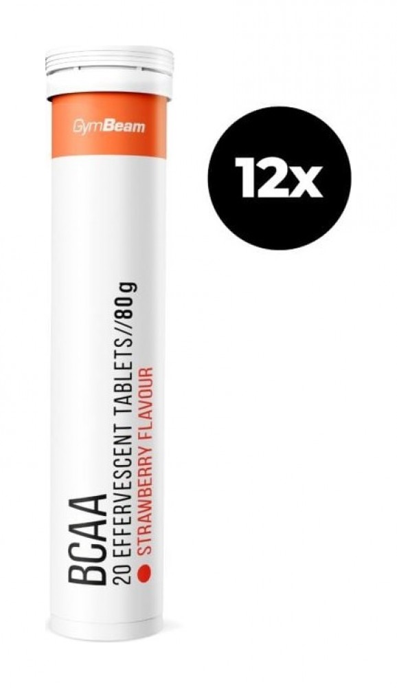 Šumivé BCAA 12 x 20 tab