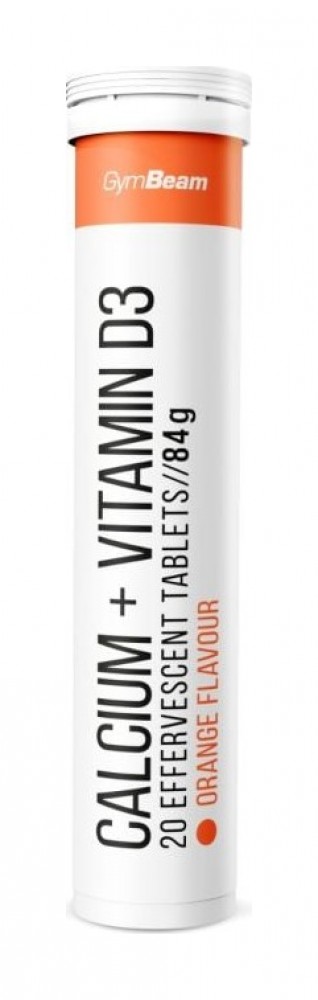 Vápník + vitamin D3 šumivý 20 tbl