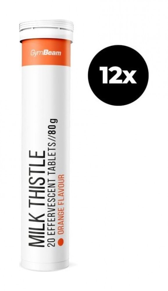 Ostropestřec mariánský šumivý 12 x 20 tab