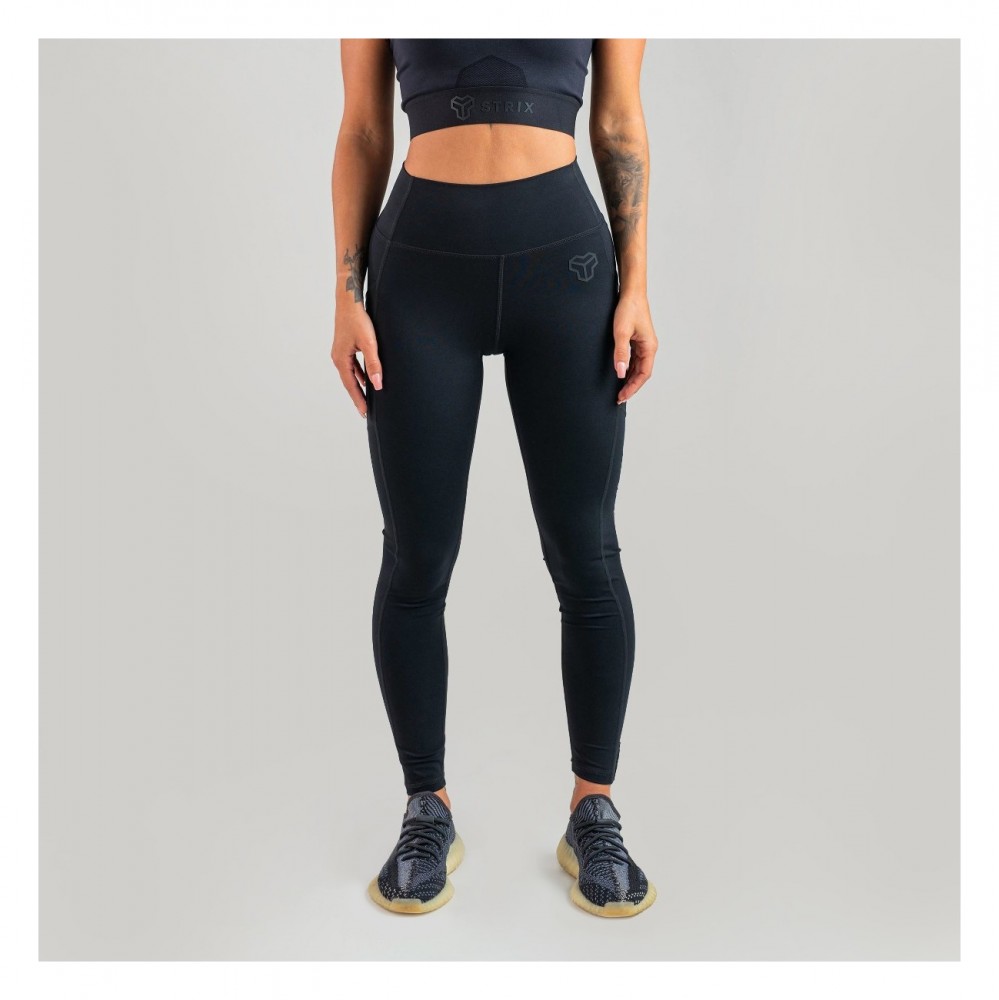 Dámské legíny Essential Black - STRIX 