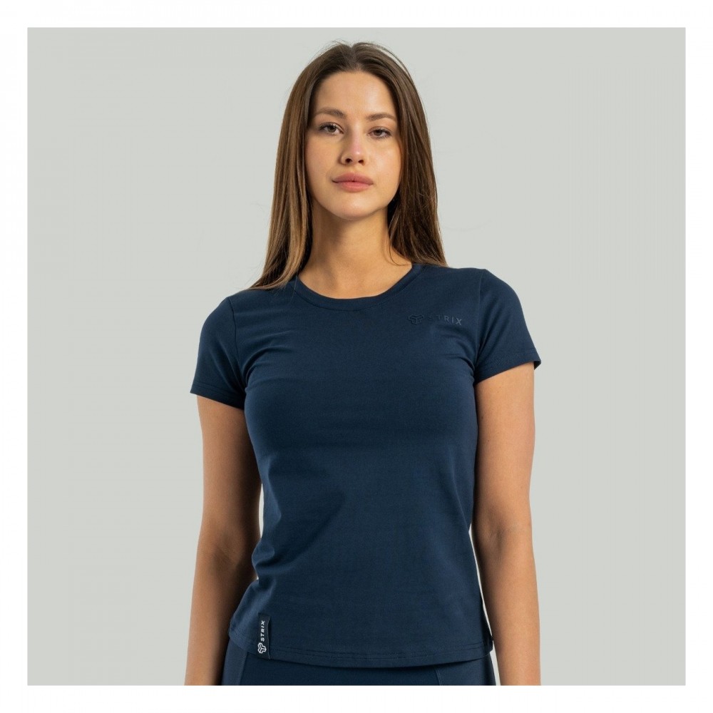 Dámské tričko Essential Midnight Blue - STRIX 