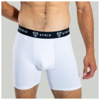 Pánské boxerky Essential 2Pack White - STRIX  