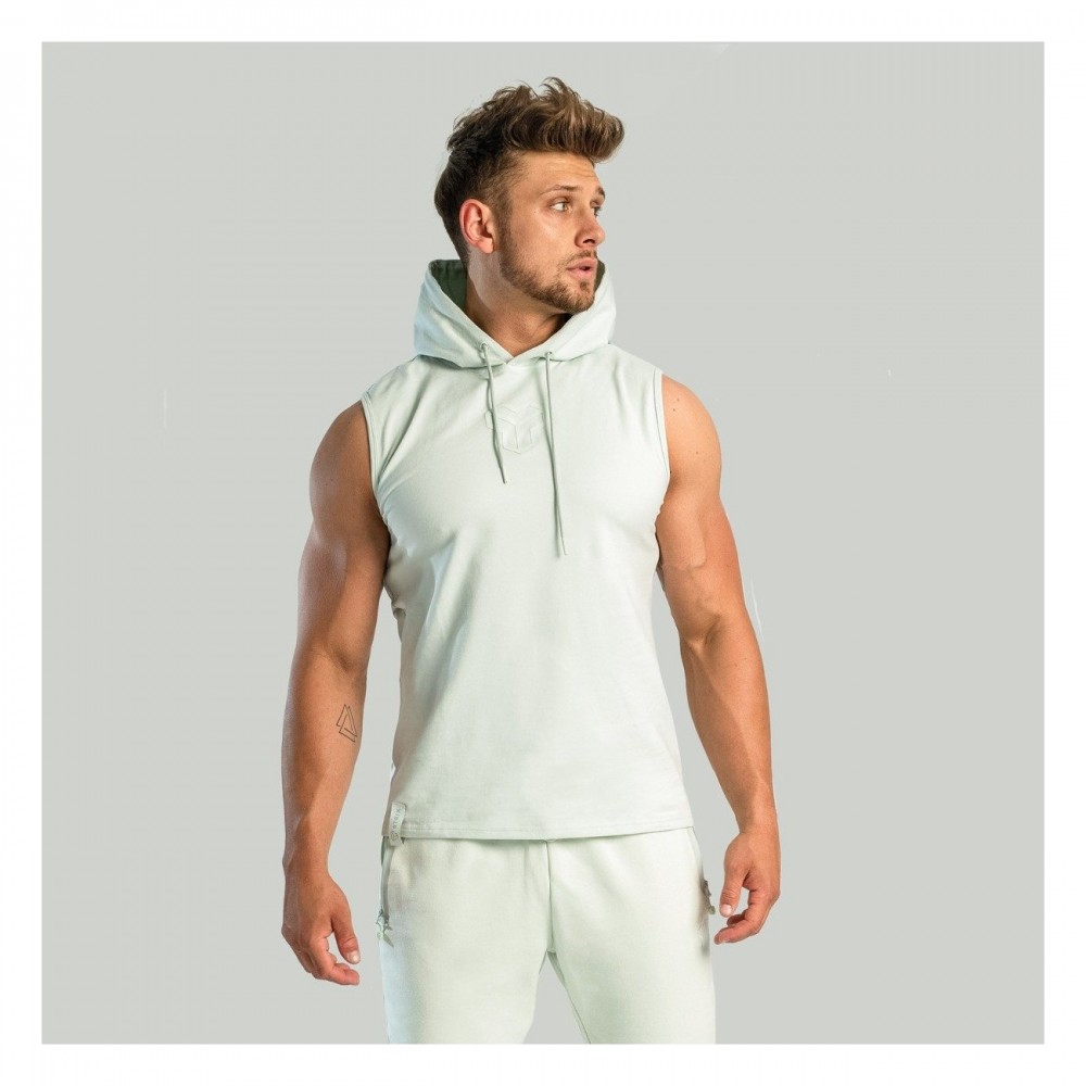 Tílko Essential Hoodie Tank Moon Grey - STRIX 