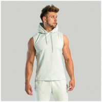 Tílko Essential Hoodie Tank Moon Grey - STRIX  