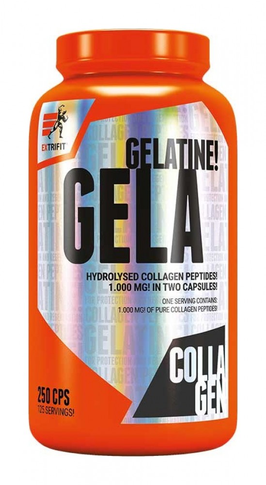 Gelatine Gela 250 kapslí