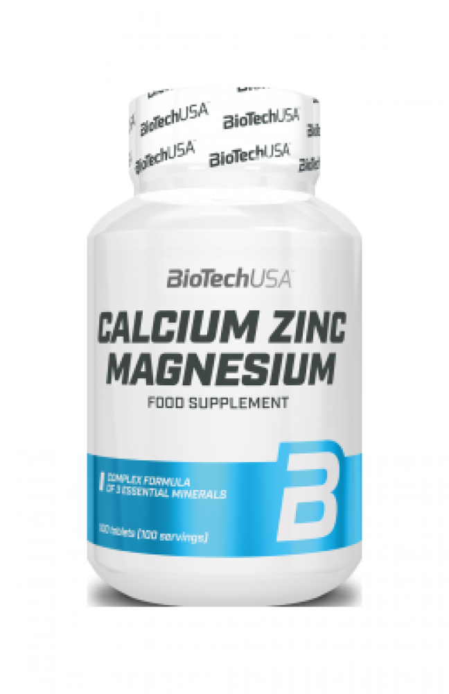 Calcium Zinc Magnesium 100 tbl