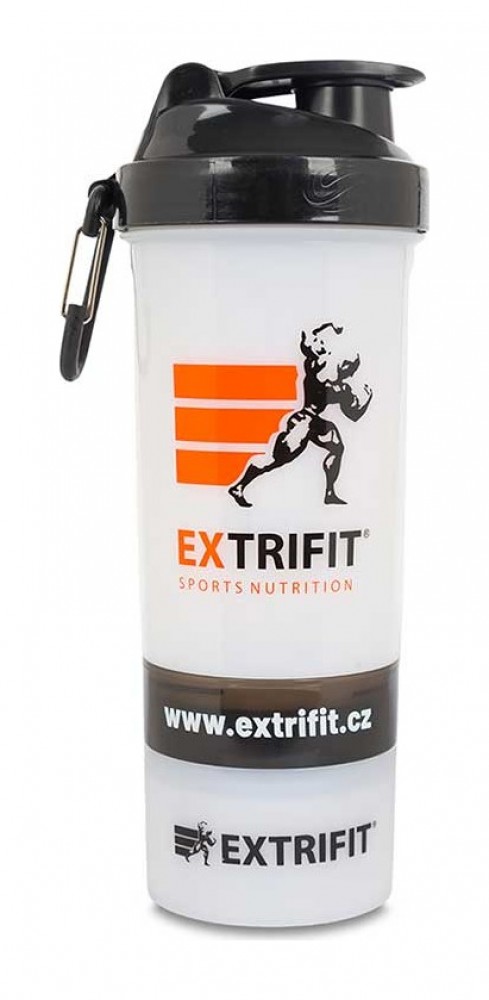 Šejkr Triple 600 ml transparent