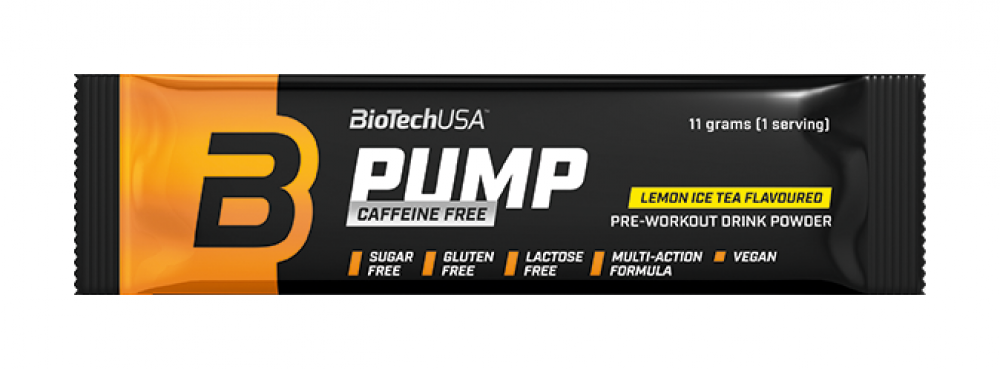 Pump Caffeine Free 11 g tropical fruit