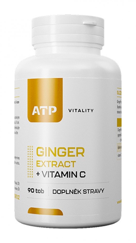 Vitality Ginger Extract + Vitamin C 90 tob