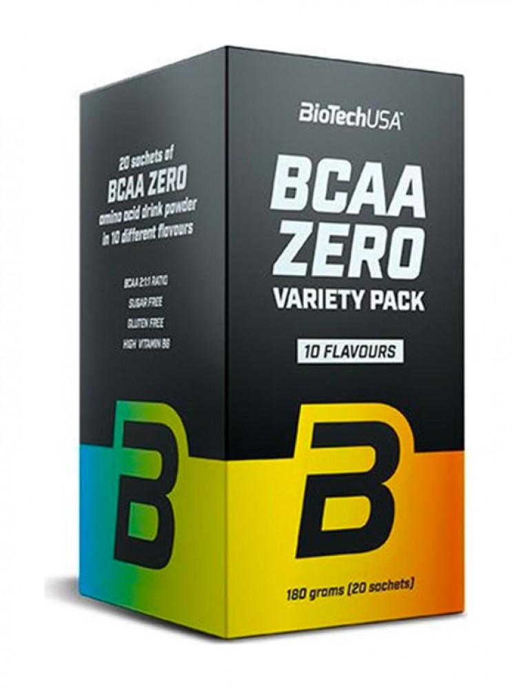 BCAA Zero Variety Pack 20 x 9 g