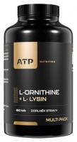 Nutrition L-Ornithine + L-Lysin 180 tob 