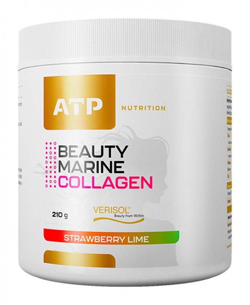 Nutrition Beauty Marine Collagen 210 g strawberry lime