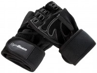 Fitness rukavice Wrap black  