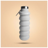 Skládací láhev Grey 500 ml - BeastPink  